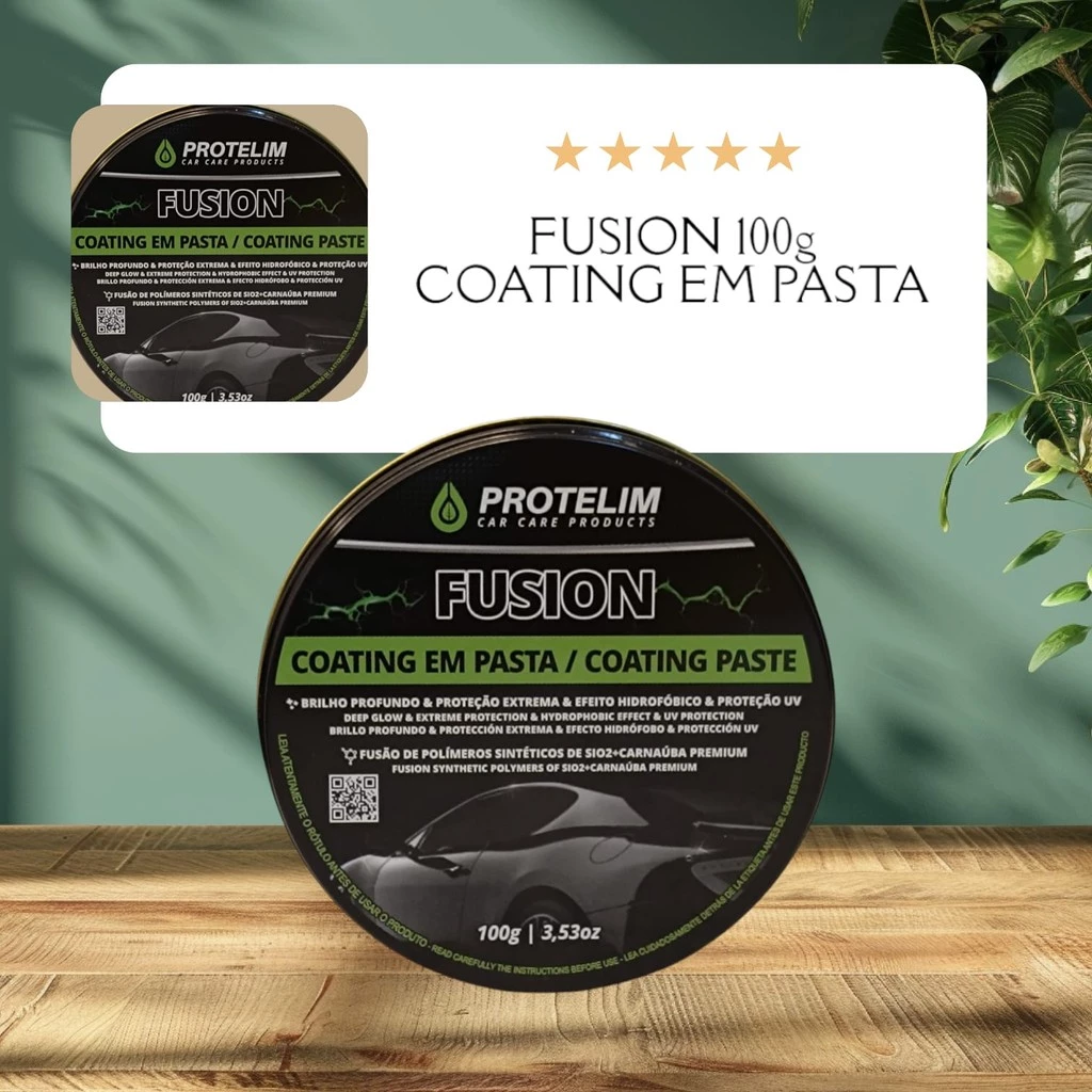 Embalagem Fusion Coating em Pasta
