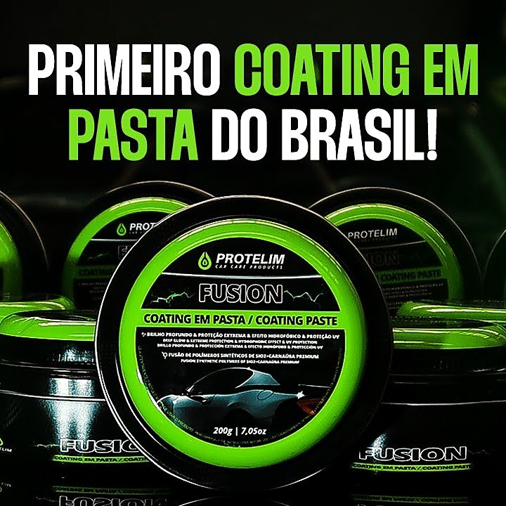 Fusion Coating em Pasta Protelim, o primeiro coating em pasta do Brasil